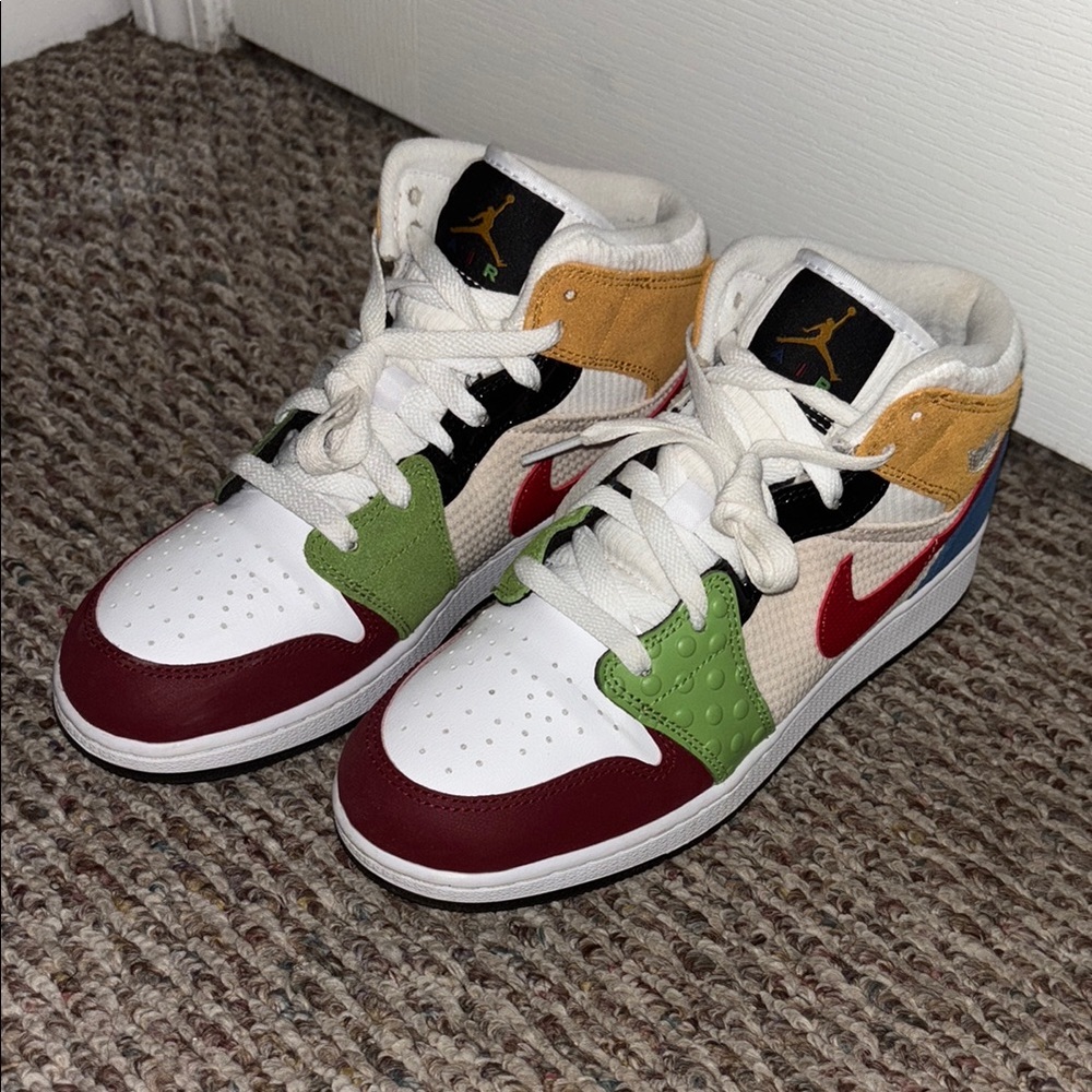 Colorful Air Jordan Sneakers